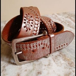 Anthropologie Linea Pelle Belt M-L